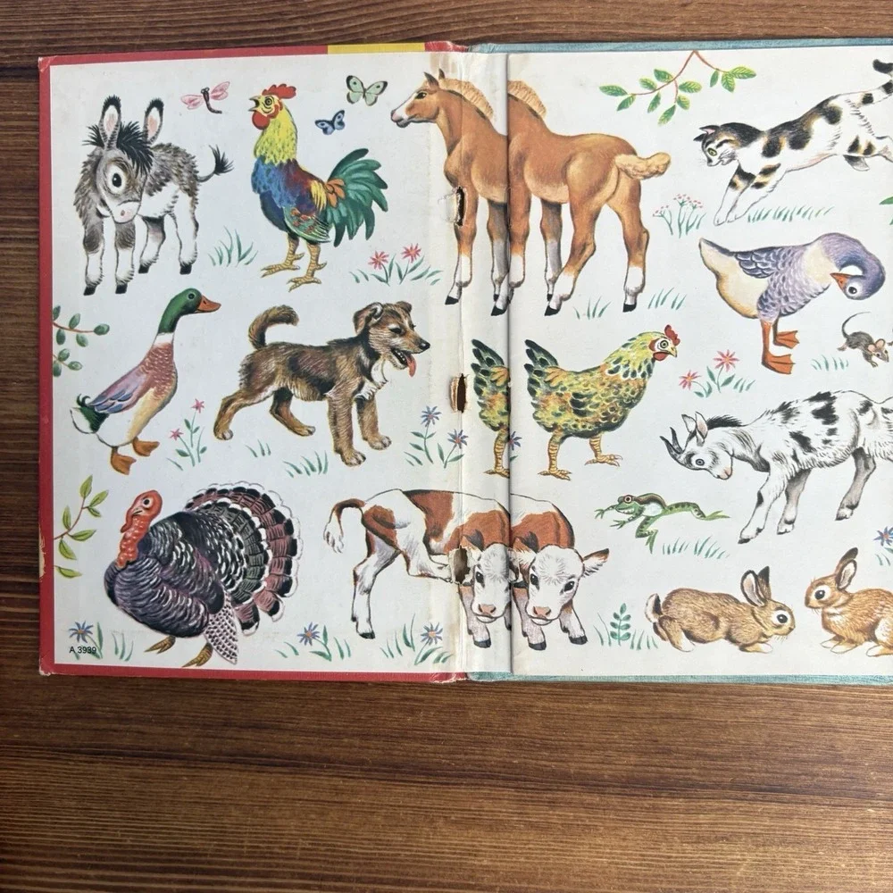Vintage Golden Read It Yourself Books Lot My Very Own Puppy Animals Summer